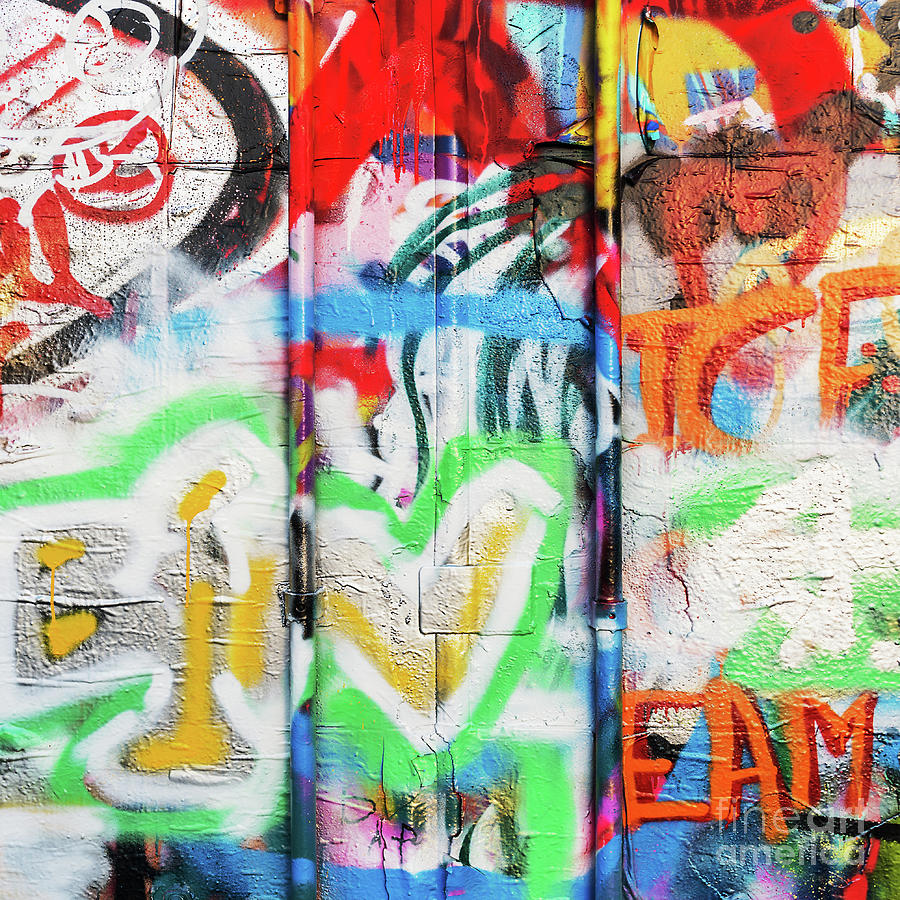 Graffiti 2 Photograph by Delphimages Photo Creations
