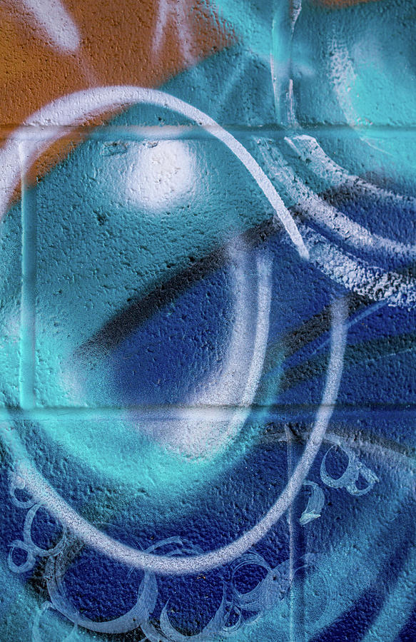 Abstract Digital Art - Graffiti 3 by Terry Davis