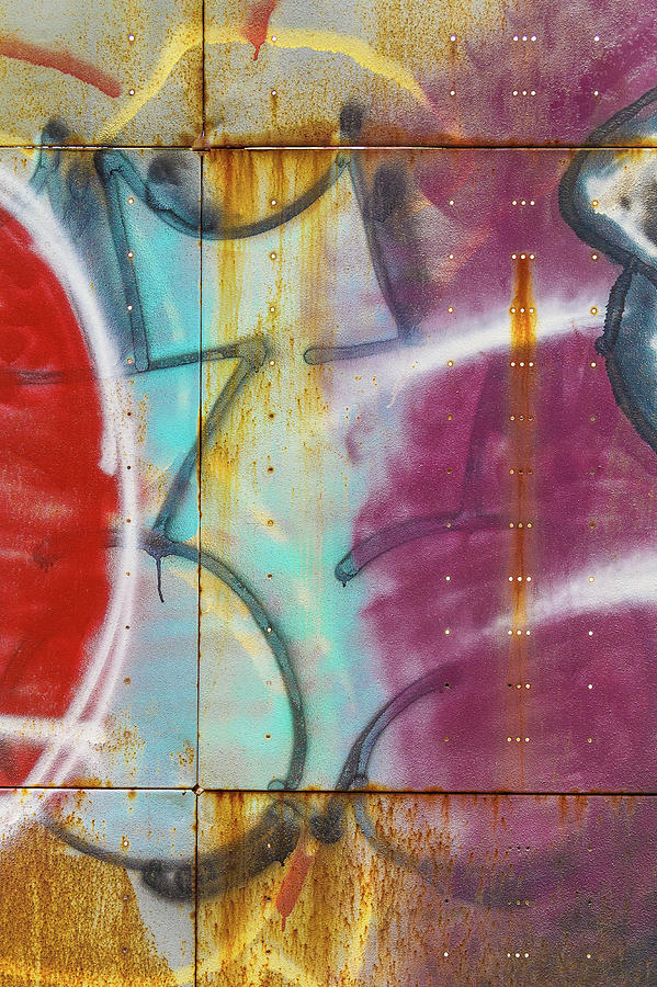 Graffiti Abstract No. 3 Photograph by Steven Bateson