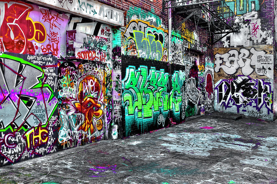 Graffiti Alley Photograph by Reynaldo Williams