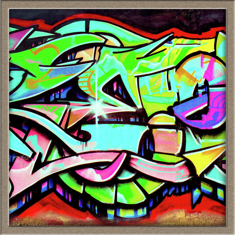 Graffiti Art Icon Photograph by Kathy Anselmo
