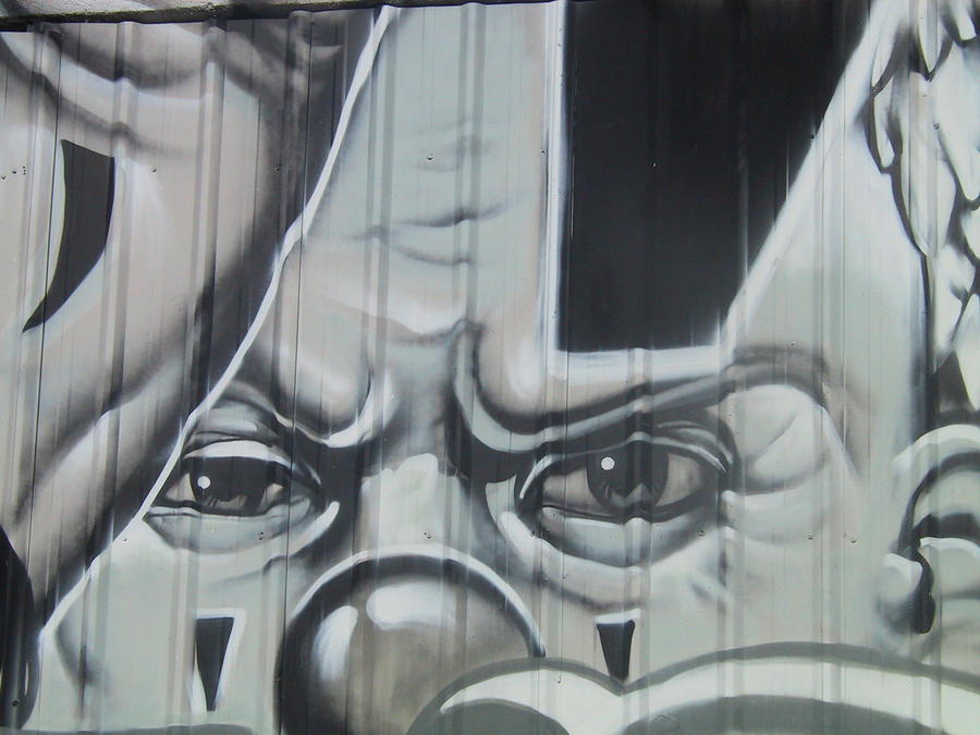 Los Angeles Digital Art - Graffiti Art LA 20 by Chris Pyrenean