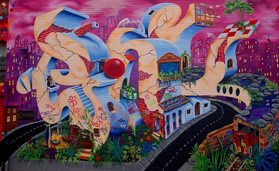 Graffiti City Photograph by  Newwwman