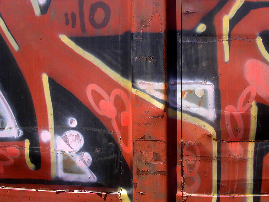 Graffiti Closeup Photograph by Anne Cameron Cutri