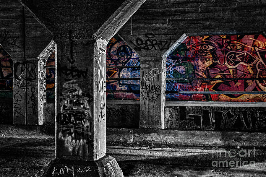 Graffiti Galore 2 Photograph by Doug Sturgess
