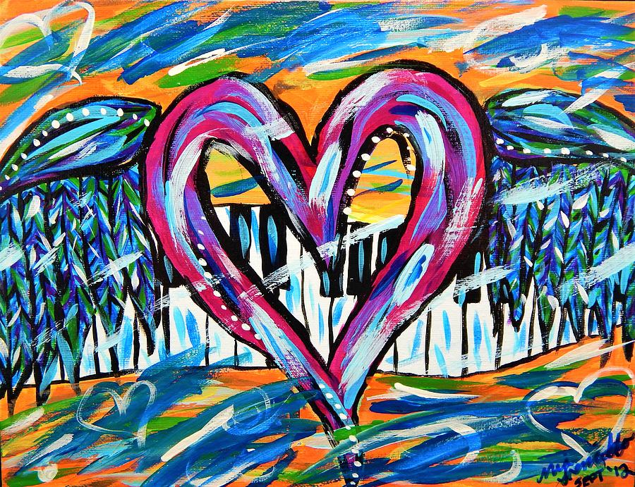 graffiti hearts