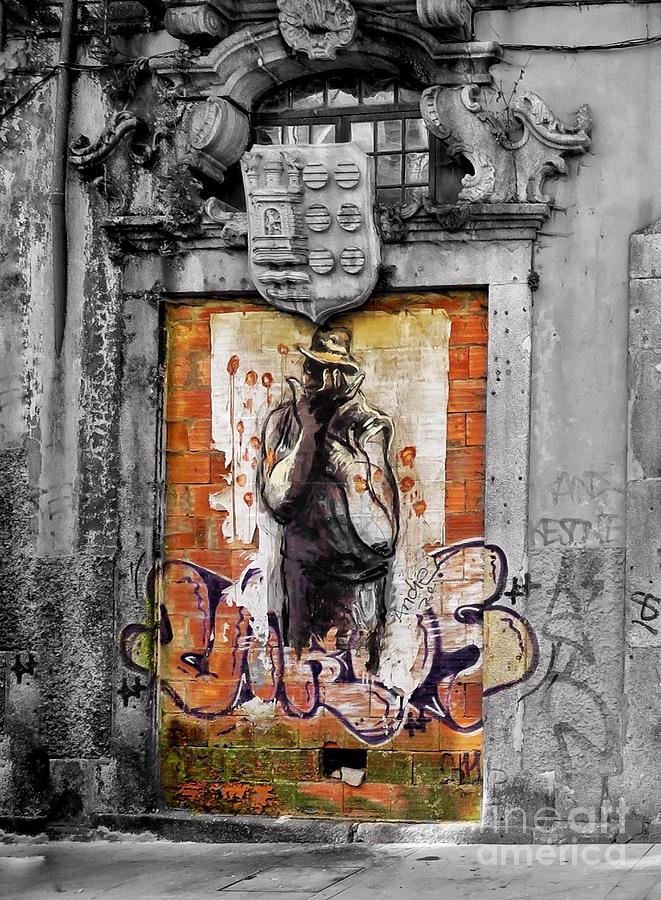 Graffiti in Portugal Photograph by Diana Rajala