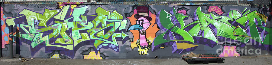 Graffiti Los Angeles Photograph by Chuck Kuhn