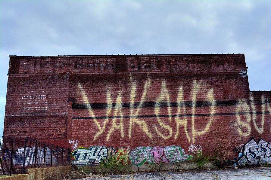 Graffiti Missouri Belting Co Photograph by FineArtRoyal Joshua Mimbs