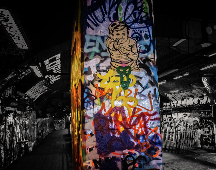 Grafitti Tunnel Photograph by Martin Newman
