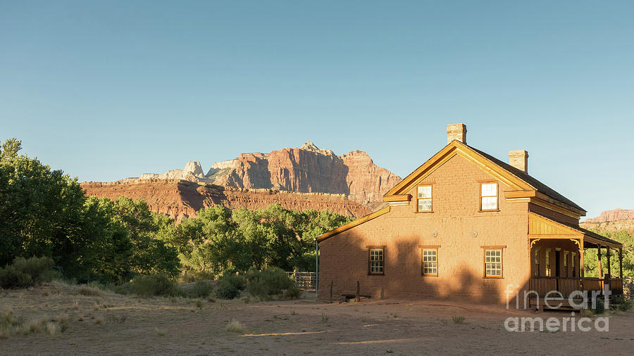 Grafton Ghost Town home Photograph by Edward Fielding