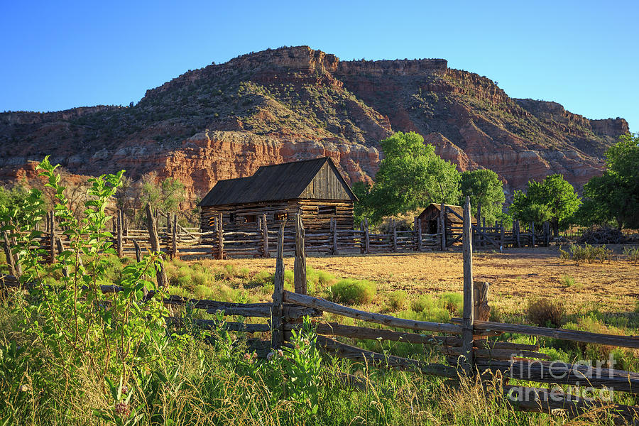 Grafton Ghost Town Utah Old Barns Photograph by Edward Fielding