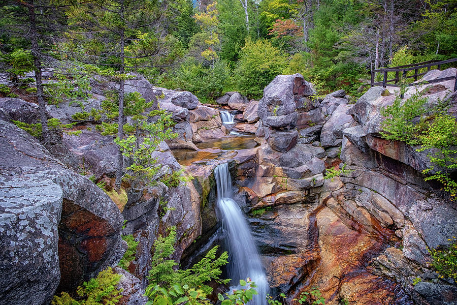 Waterfall Photograph - Grafton Notchs Screw Auger Falls by Rick Berk