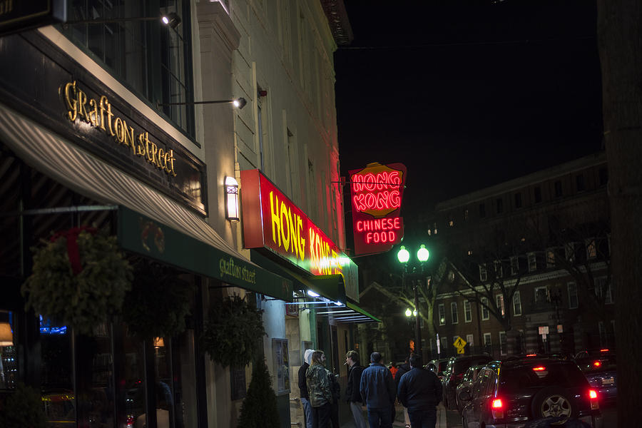 Cambridge Photograph - Grafton Street Pub and the Hong Kong in Harvard Square Cambridge MA by Toby McGuire