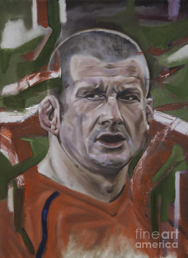 Graham Christopher Rowntree Painting by James Lavott