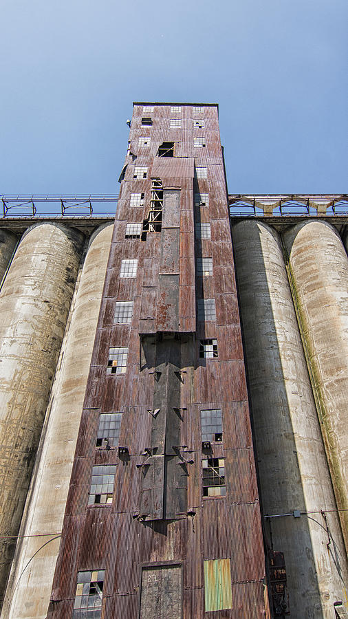Grain Elevator 1 Photograph by Deborah Ritch