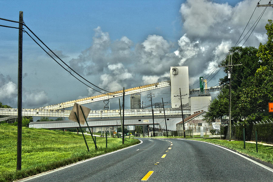 Grain Elevator along the Mississippi Photograph by Eric LeBlanc