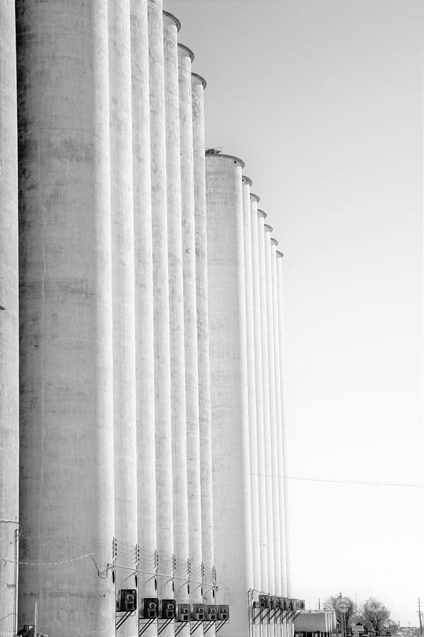 Grain elevators Photograph by Merle Grenz