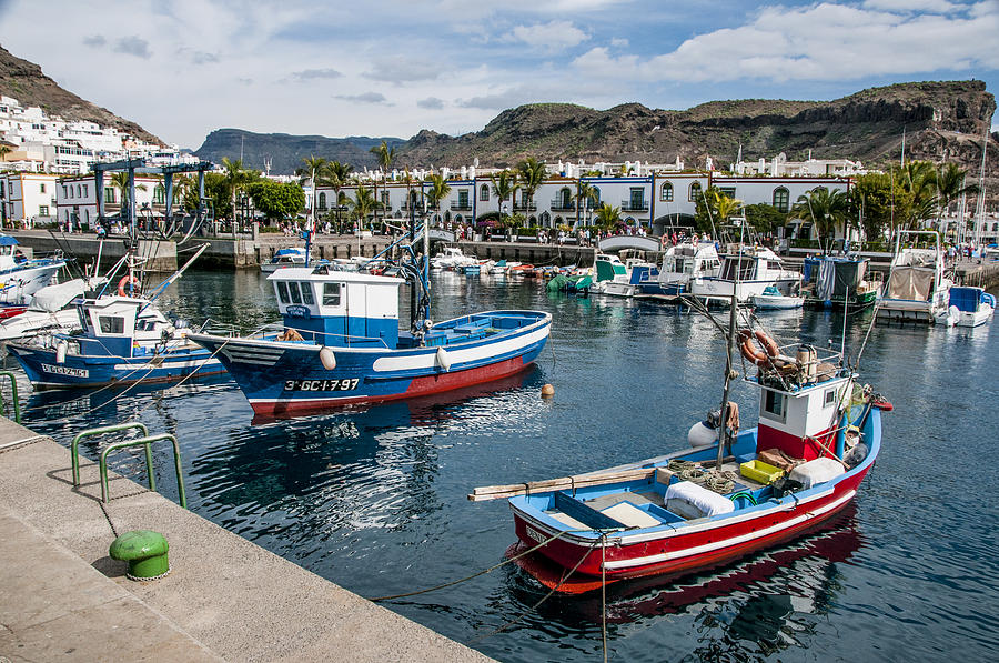 Boat Photograph - Gran Canaria by Brian Tarr