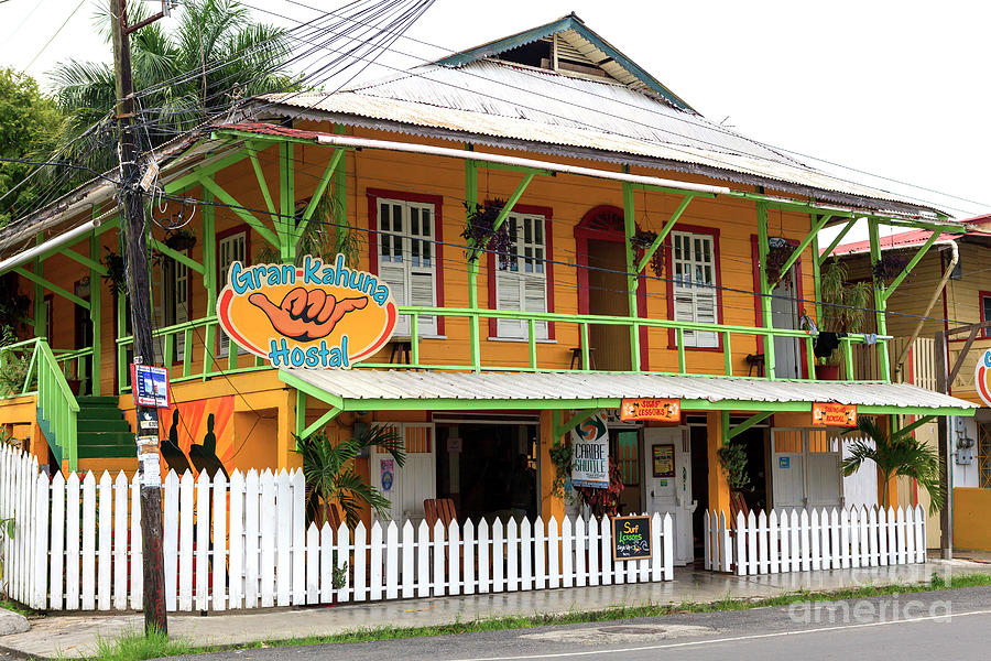 Gran-Kahuna Hostel at Bocas del Toro Photograph by John Rizzuto