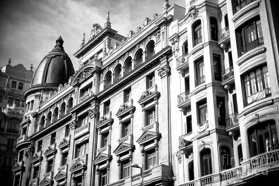 Gran Via Wonders Madrid Photograph by John Rizzuto