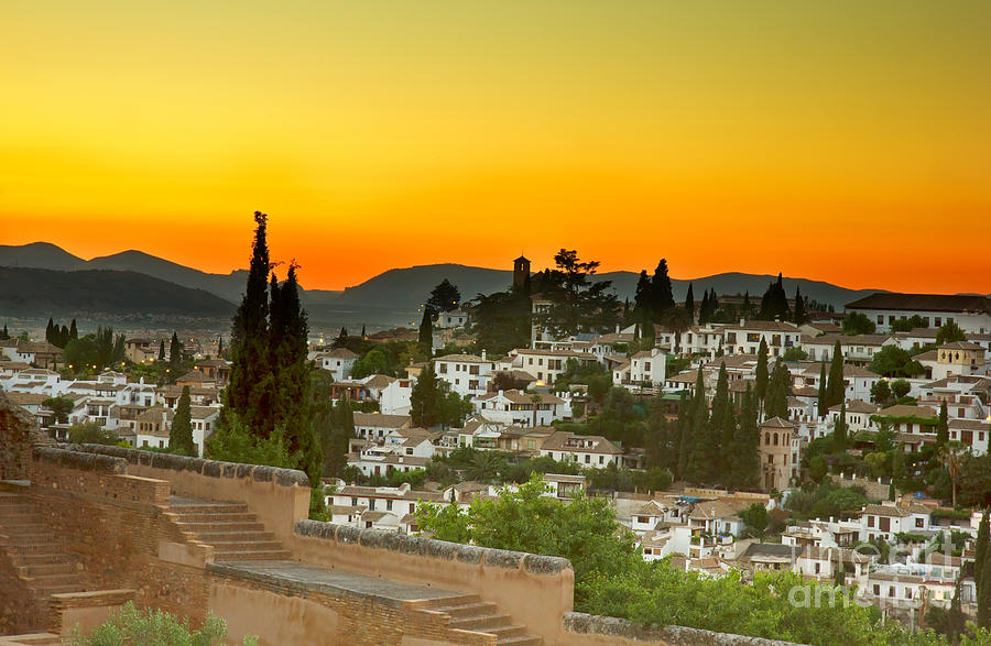 Granada at Sunset Photograph by Anastasy Yarmolovich