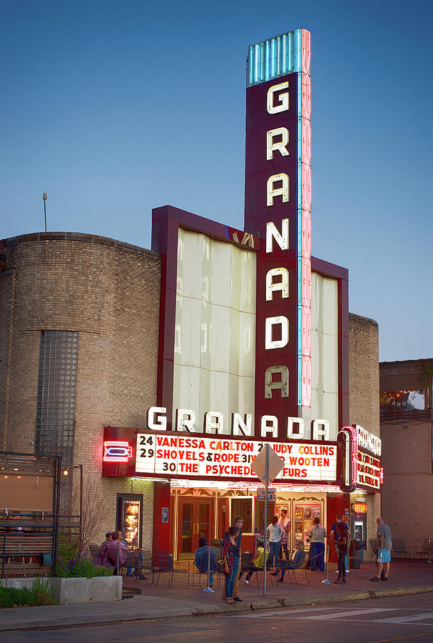 Granada Theater Dallas 32517 Photograph by Rospotte Photography - Pixels