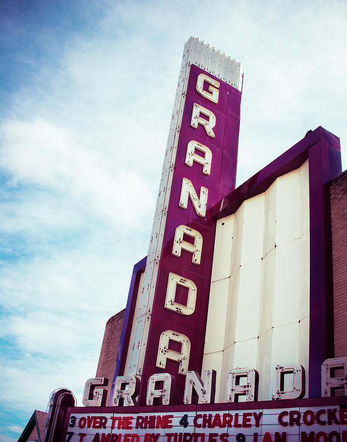 Granada Theater Dallas Photograph by Sonja Quintero