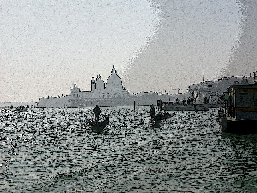 Grand Canal - altered Photograph by Aggy Duveen