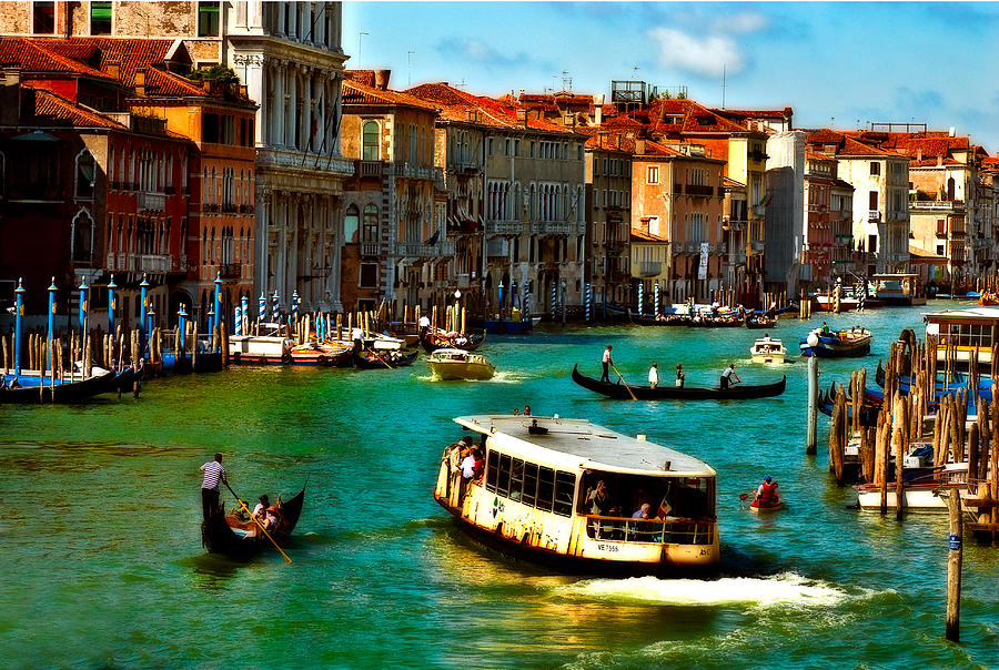 Grand Canal Daytime Photograph by Harry Spitz