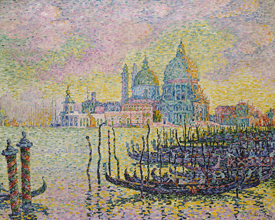 Grand Canal Painting by Paul Signac