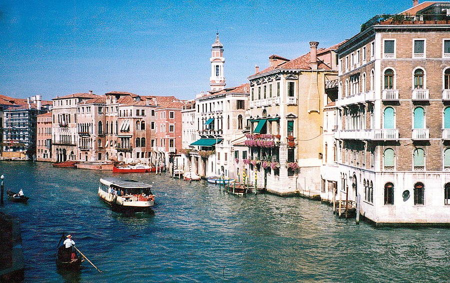 Grand Canal Photograph Photograph by Kimberly Walker