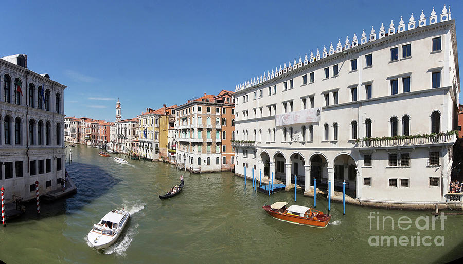 Grand Canal Venice 1 Photograph by Rudi Prott