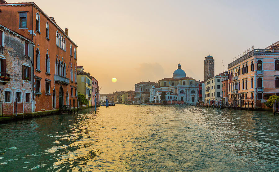 Grand Canal Venice Photograph by Maggie Mccall