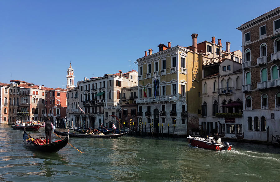 Grand Canal Venice Photograph by Marina Usmanskaya