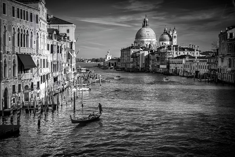 Architecture Photograph - Grand Canal View by Andrew Soundarajan