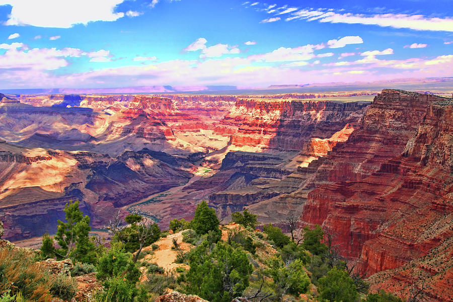 Grand Canyon # 15 - Desert View Photograph by Allen Beatty