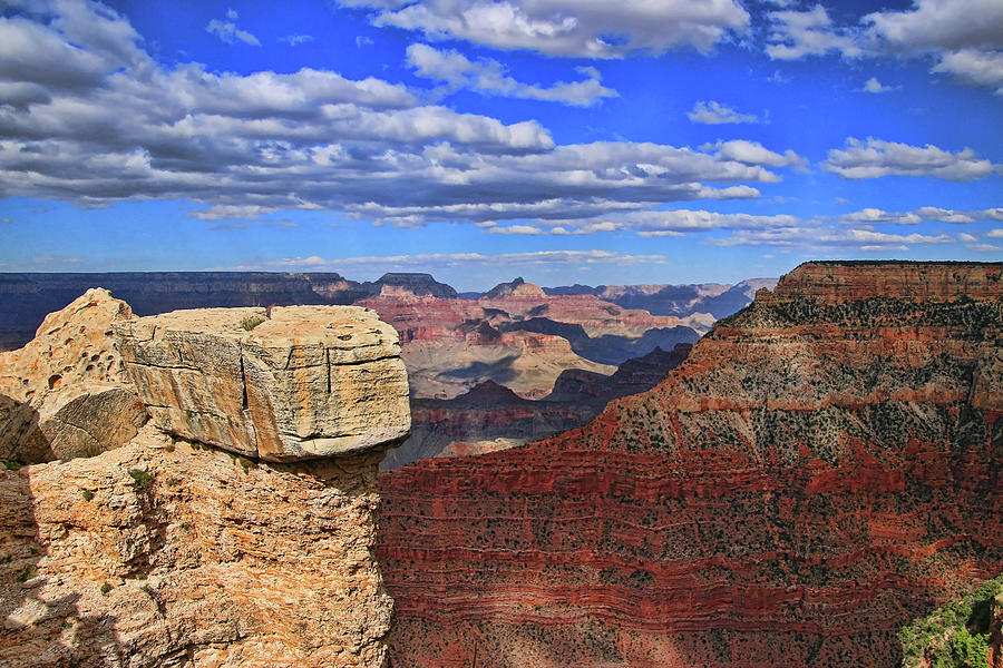 Grand Canyon # 29 - Mather Point Overlook Photograph by Allen Beatty