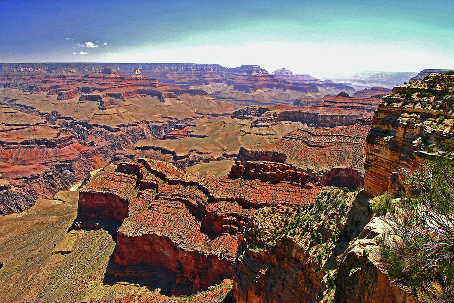 Grand Canyon # 6 - Hopi Point Photograph by Allen Beatty
