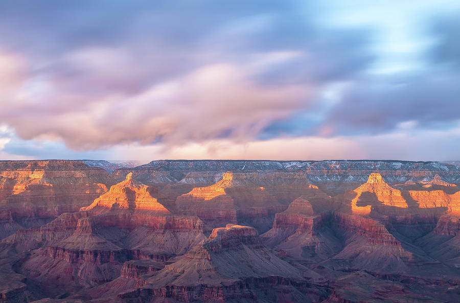 Grand Canyon and The Storm Clouds Photograph by Jonathan Nguyen