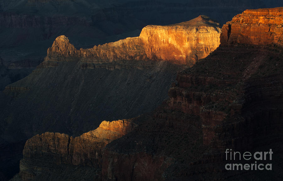 Grand Canyon Arizona Light And Shadow 3 Photograph by Bob Christopher