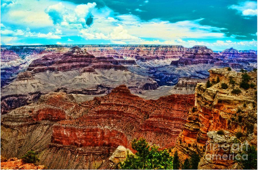 Grand Canyon National Park Photograph - Grand Canyon Beauty by Berta Keeney