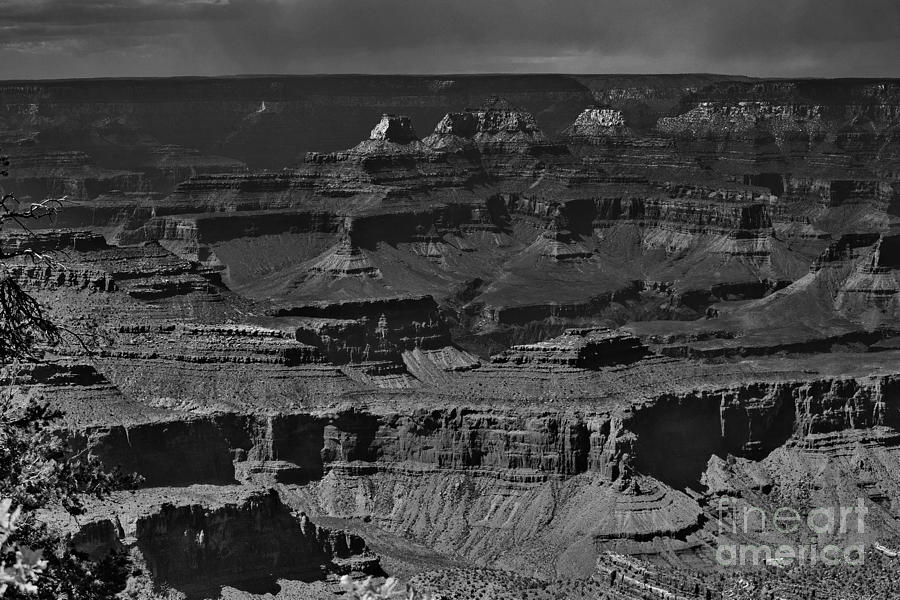 Grand Canyon Black and White Photograph by Daniel Shearer - Pixels