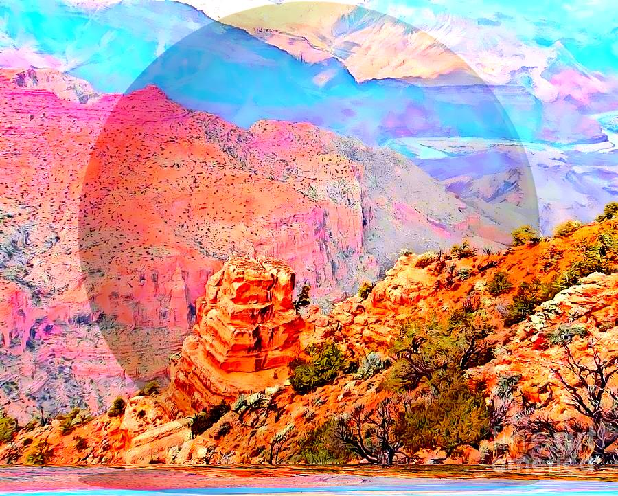 Grand Canyon By Nico Bielow Digital Art