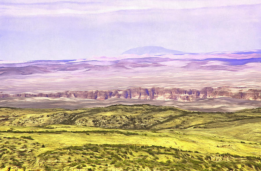 Grand Canyon Eastern Part Painting by Viktor Savchenko