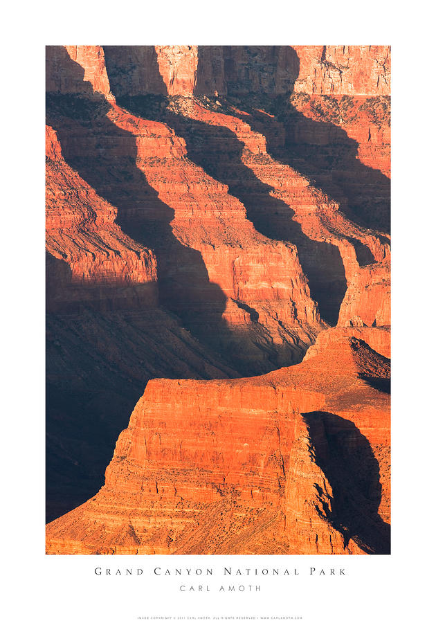 Grand Canyon Glow Photograph by Carl Amoth