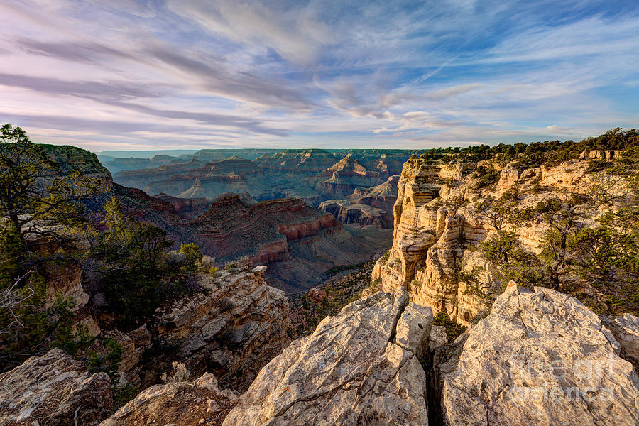 Grand Canyon National Park Spring Sunset Photograph by Wayne Moran