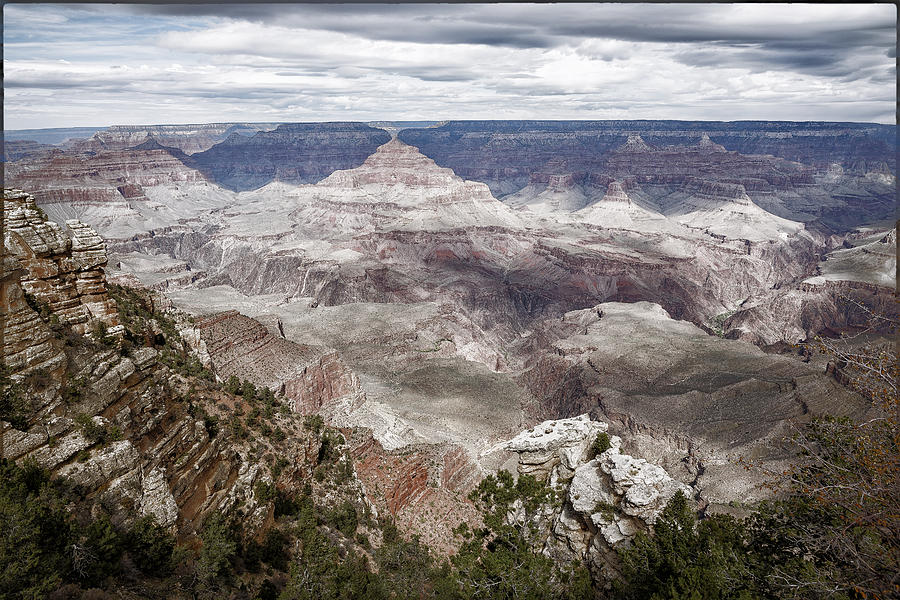 Grand Canyon No. 2 - toned Photograph by Belinda Greb