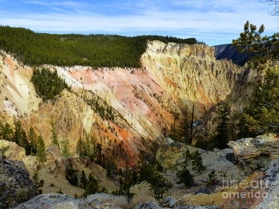 Grand Canyon of the Yellowstone Photograph by Jean Wright
