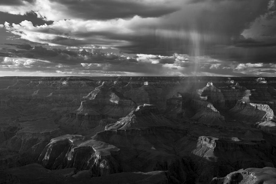 Grand Canyon Photograph - Grand Canyon Rain Shower by Rick Pisio